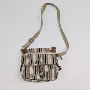 GAL Striped crossbody purse